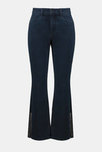Load image into Gallery viewer, Classic Straight Leg Jeans with Rhinestone Hem-254917
