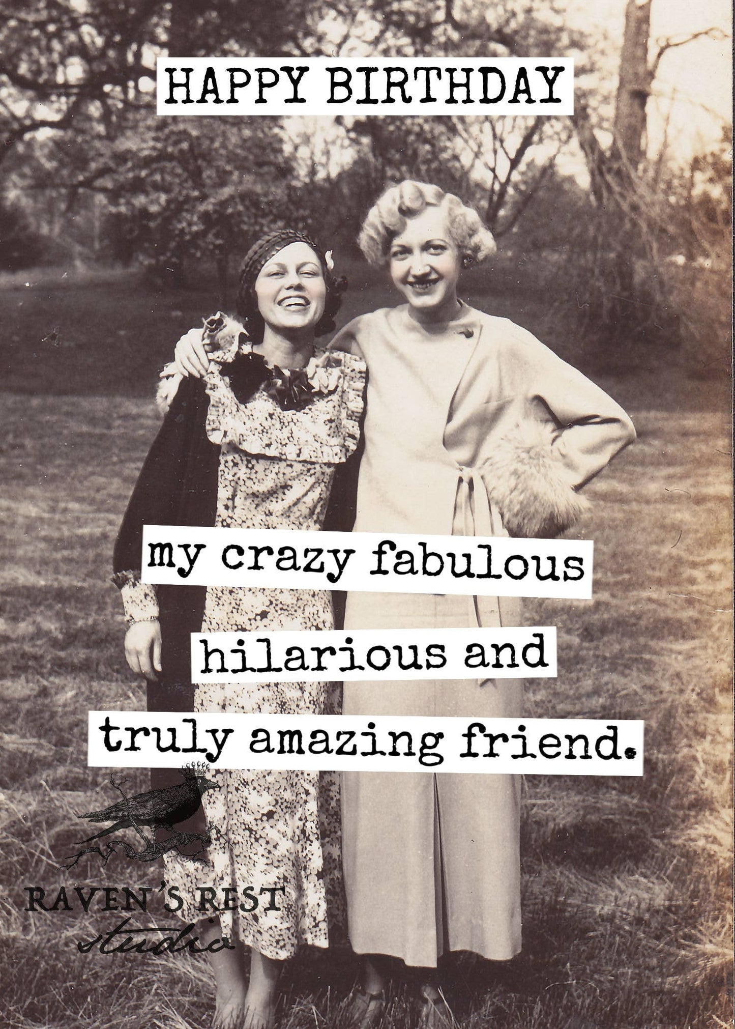 RR770 - HAPPY BIRTHDAY My Crazy Fabulous Hilarious And Truly Amazing