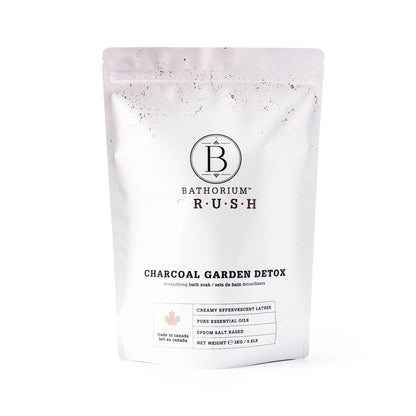 Bathorium - Charcoal Garden Detox Crush Bath Soak 3kg Bulk Bag