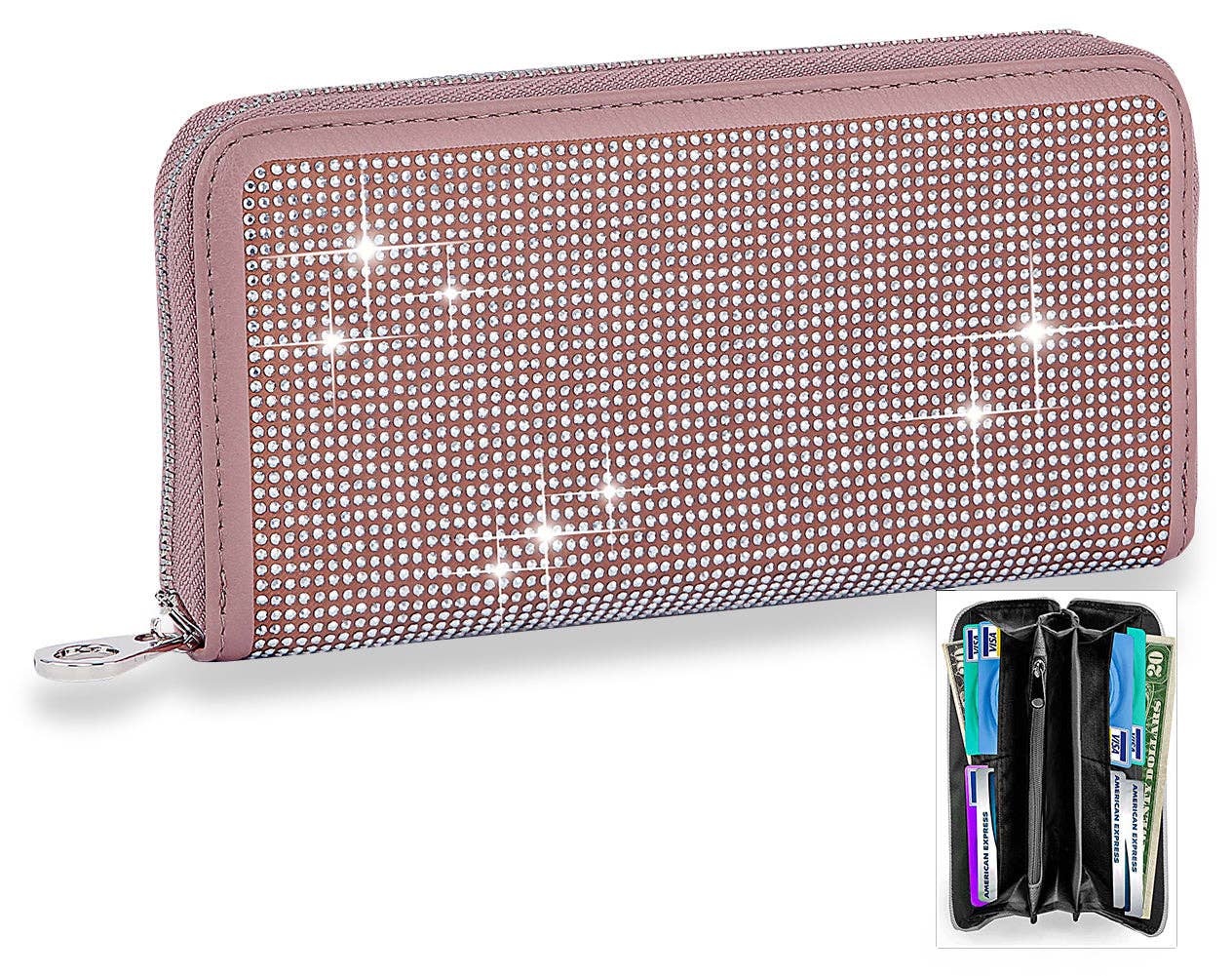Handbag Express - Dazzling Accordion Wallet