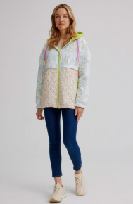 Diamond Quilted Jacket with Hood