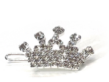 Load image into Gallery viewer, Diamonds in the Ruff Pink Bow or Crown Clip
