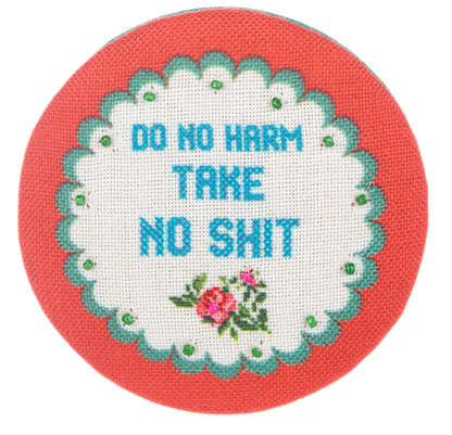 Embroidered Cheeky Chic Travel Compact Mirrors