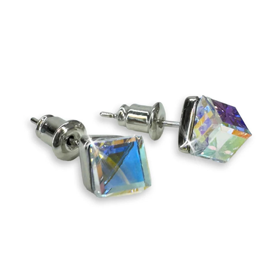 Earrings Prismatic Studs