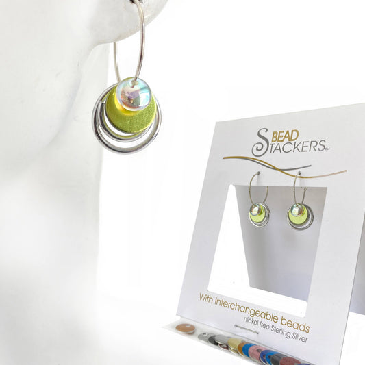 SP32 - Earrings come with 9 interchangeable colours