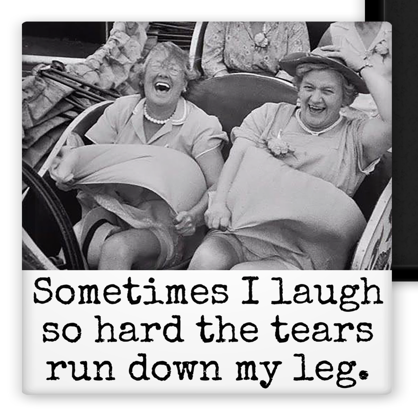 Raven's Rest Studio - MAGNET. Sometimes I Laugh So Hard The Tears Run Down My Leg