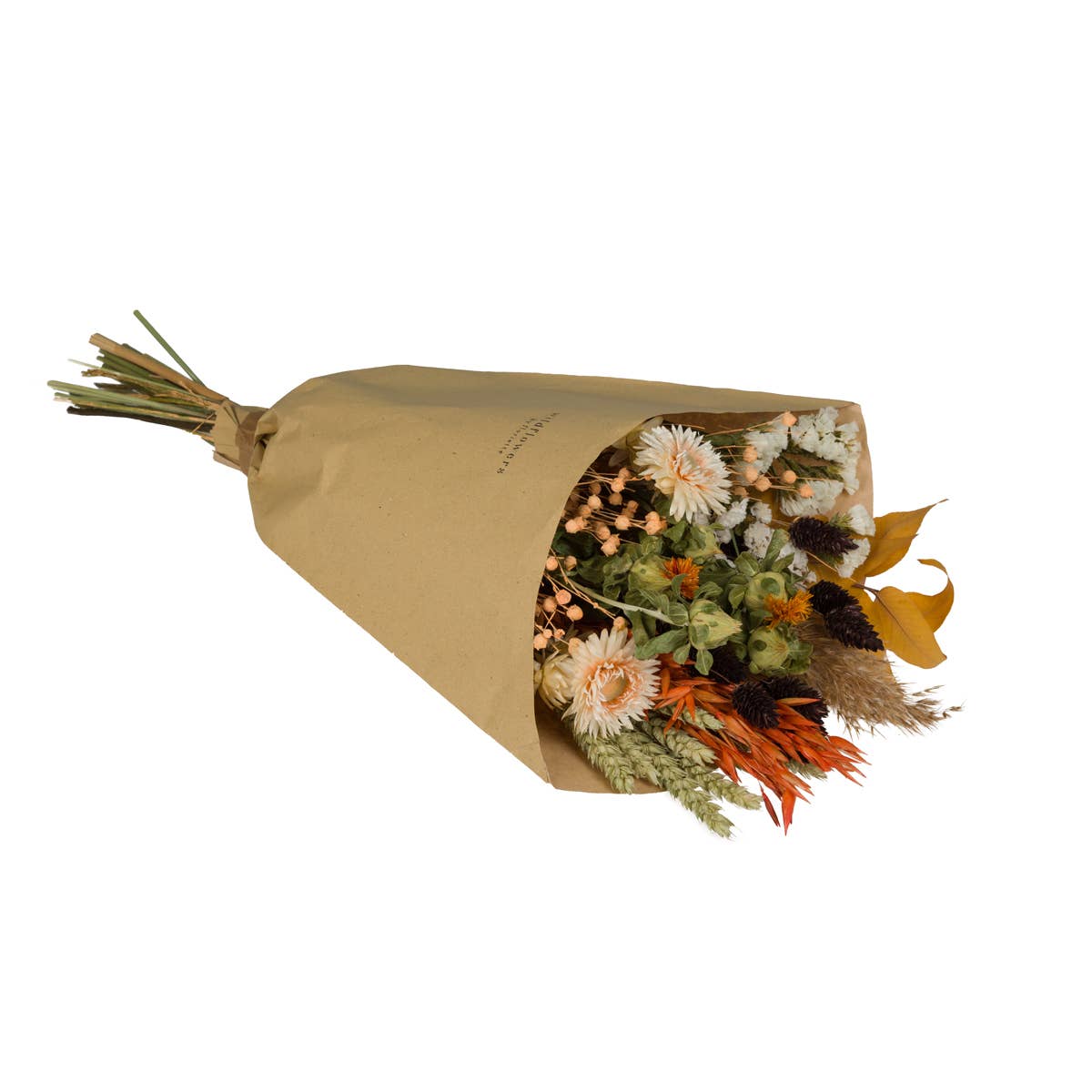 Dried Flowers - Field Bouquet - Dark Amber: Small