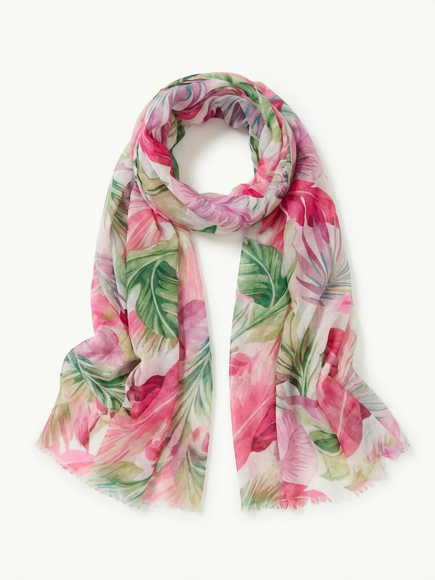 Palma – Tropical Patterned Lightweight Spring/Summer Scarf