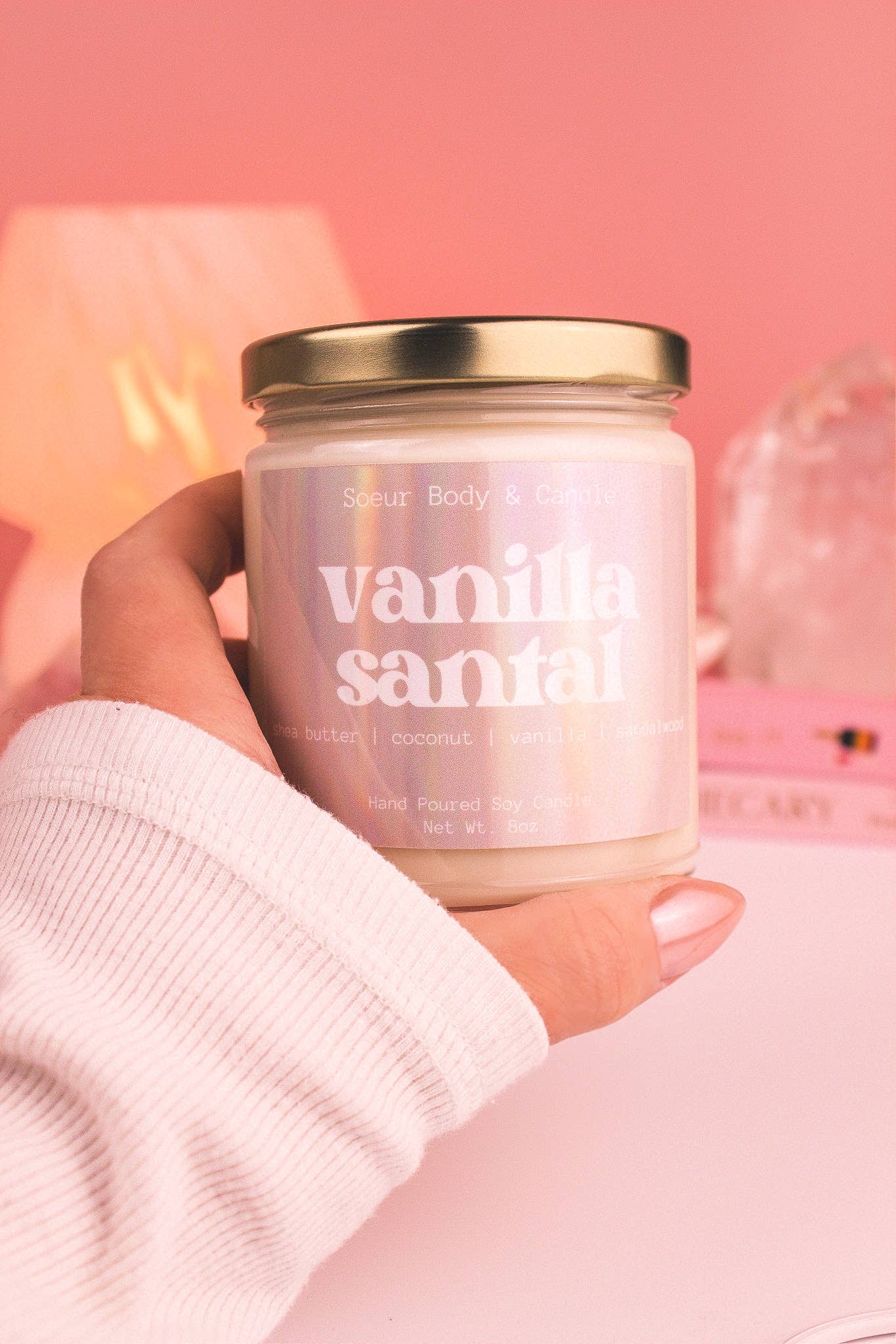 Vanilla Santal Soy Candle