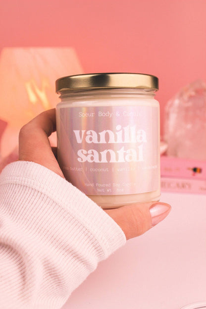 Vanilla Santal Soy Candle