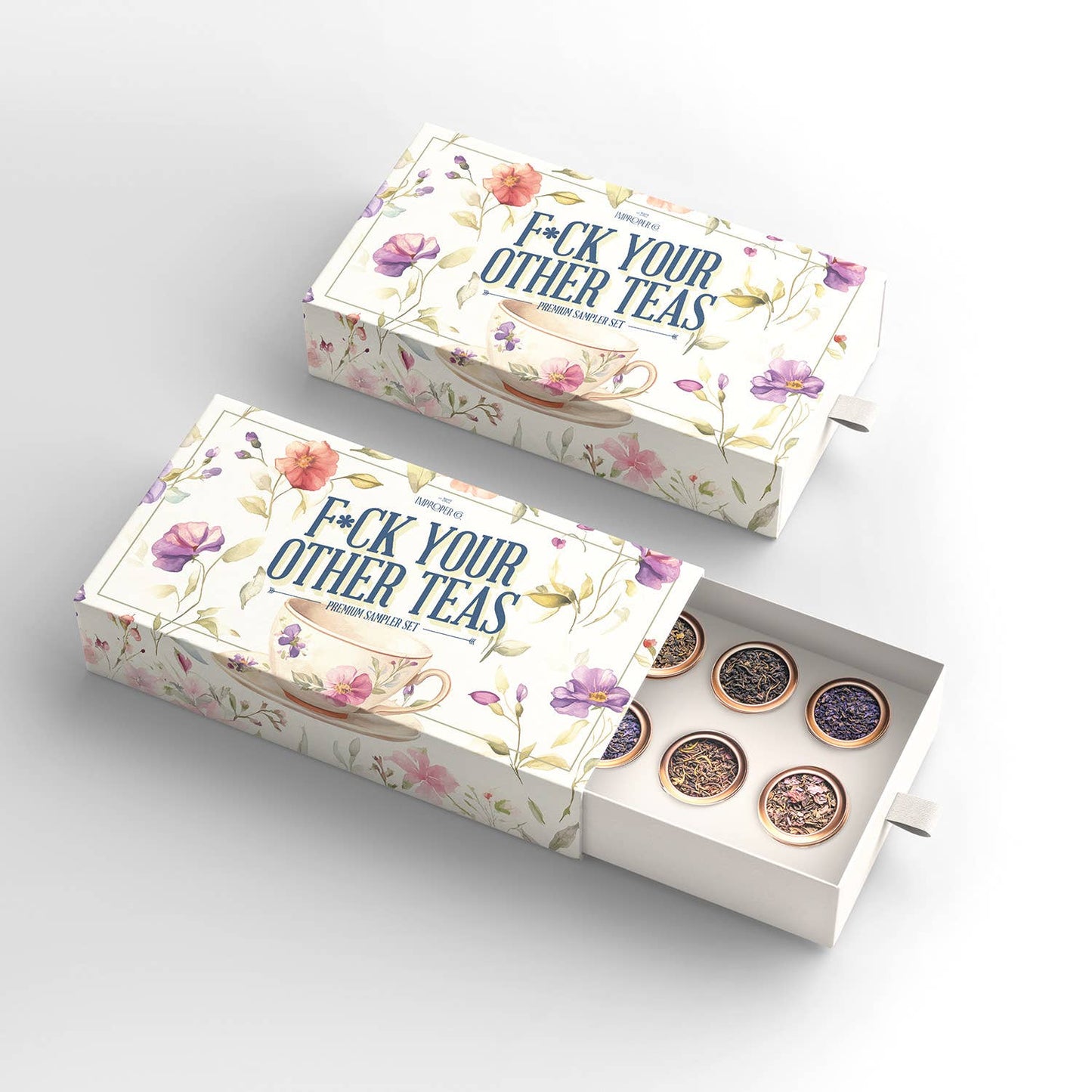 Improper Co. (No duties | Ships from CAN/USA) - F*ck Your Other Teas - Tea Sampler Gift Set