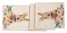Load image into Gallery viewer, Blooms &amp; Bunnies Table Runner
