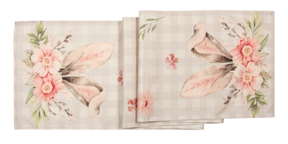 Blooms & Bunnies Table Runner