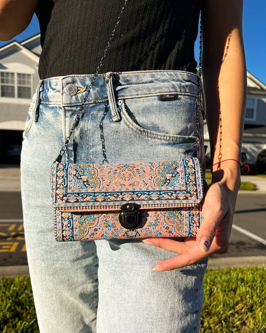 Pink Turkish Crossbody Bag