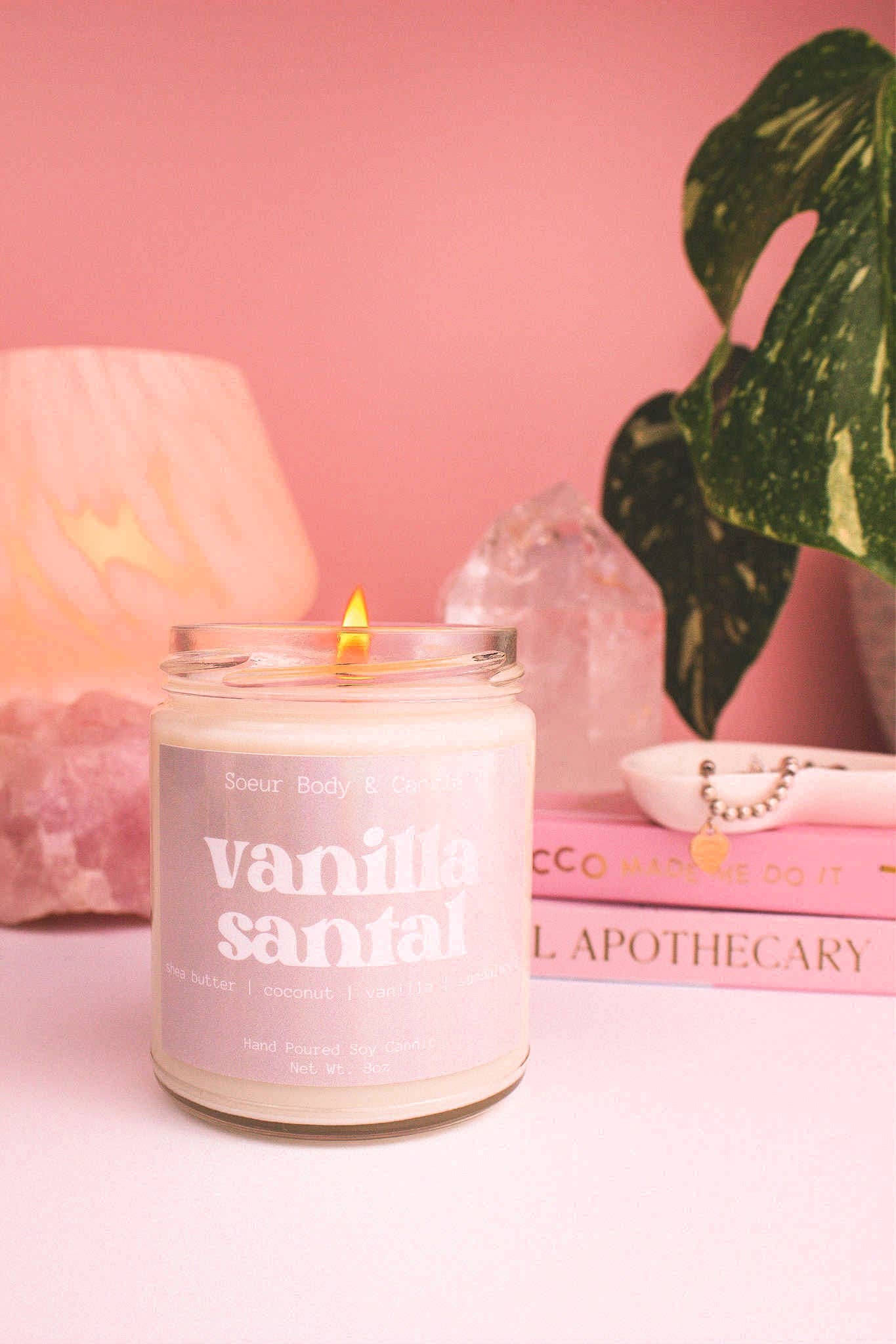 Vanilla Santal Soy Candle