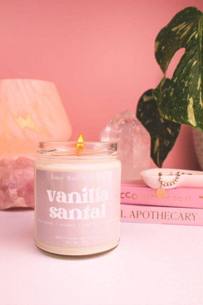 Vanilla Santal Soy Candle
