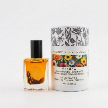 Blooming Wild Botanicals - Meadow Plant Perfume Roll-On | Ylang Ylang + Grapefruit