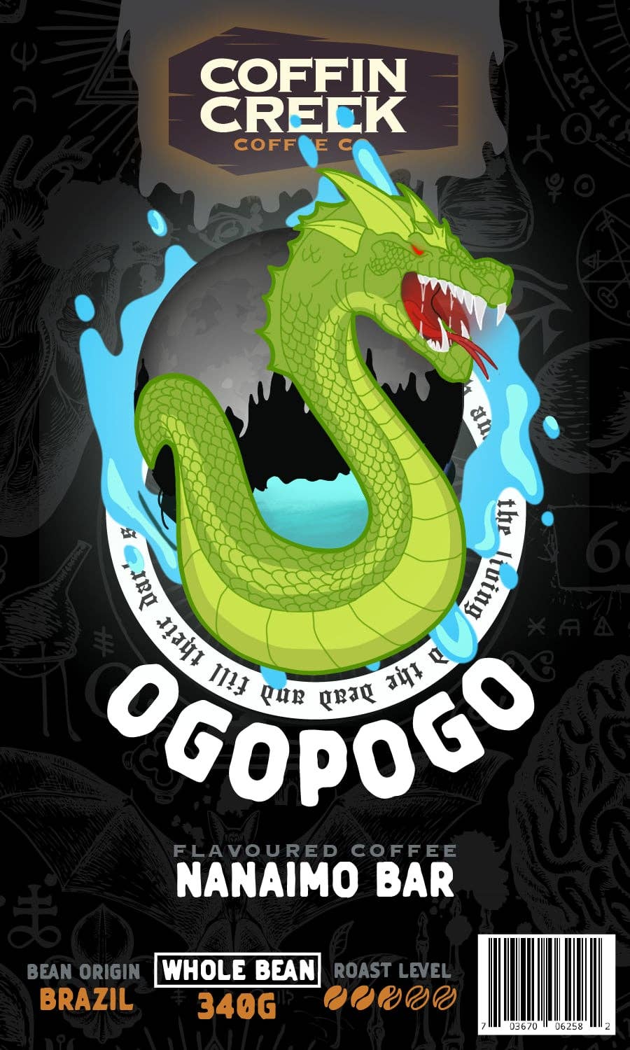 Coffin Creek Coffee - Ogopogo - Nanaimo Bar Flavor