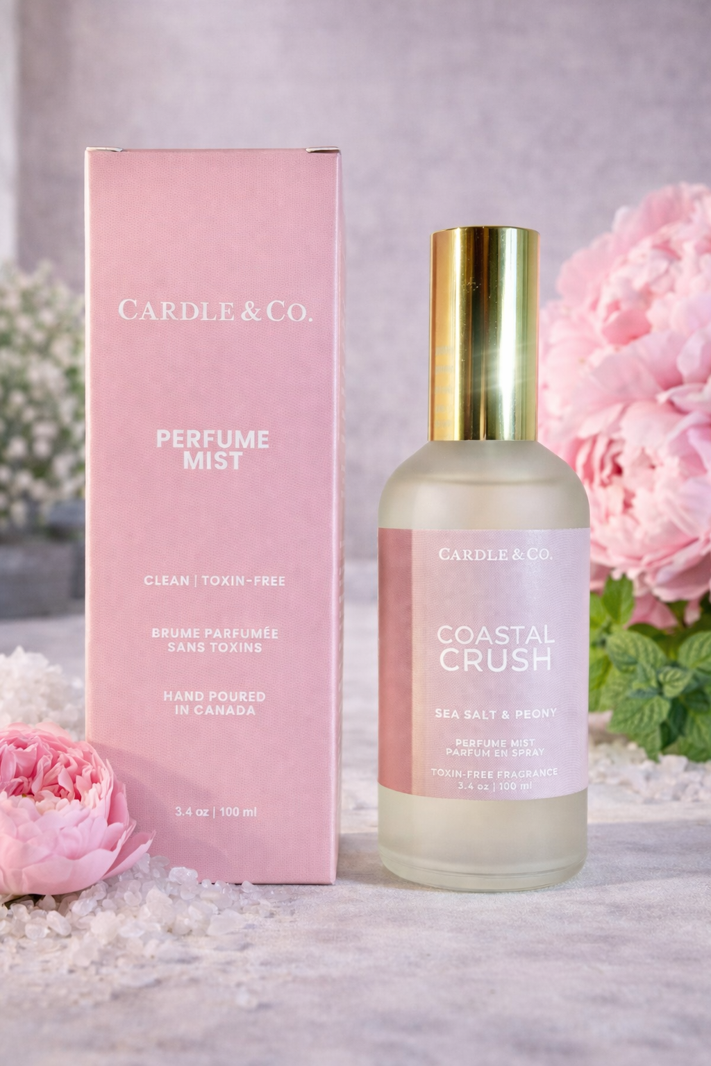 Cardle & Co. - Perfume Mist: Coastal Crush (Sea Salt & Peony)
