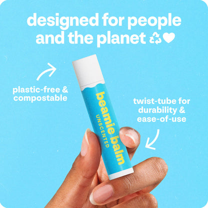 Beamie - Vegan Lip Balm, Unscented