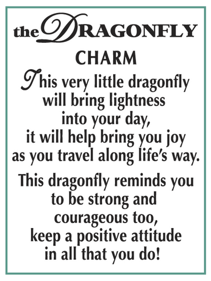 Dragonfly Charm