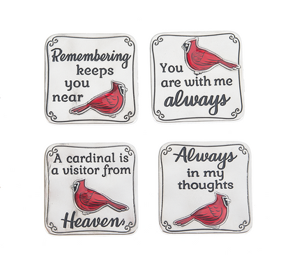 A Cardinal Is A Visitor From Heaven Charms