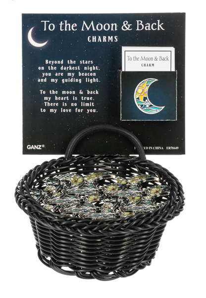 Love You to The Moon and Back Charm