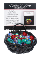 Load image into Gallery viewer, Colours of Love Heart Charm
