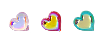 Colours of Love Heart Charm