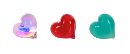 Colours of Love Heart Charm