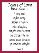 Load image into Gallery viewer, Colours of Love Heart Charm
