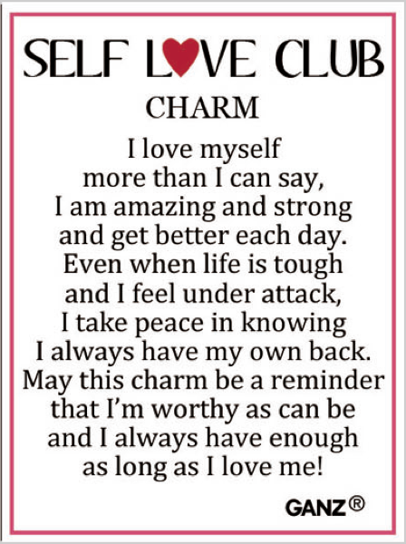 Self Love Club Charm