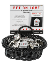 Load image into Gallery viewer, Bet of Love Slot Machine Charm
