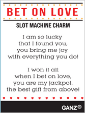 Load image into Gallery viewer, Bet of Love Slot Machine Charm
