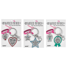 Load image into Gallery viewer, Pawfect Match Pet Tag &amp; Keychain
