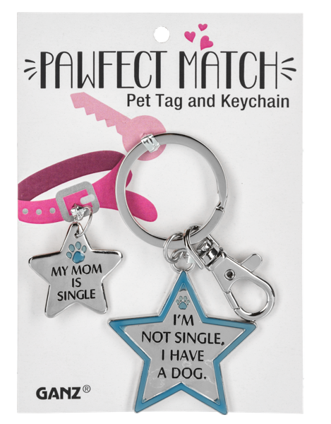 Pawfect Match Pet Tag & Keychain