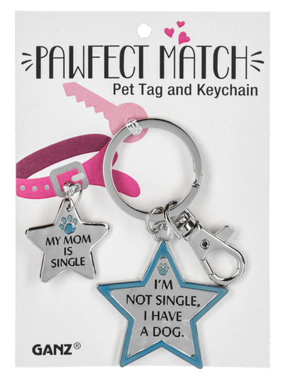 Pawfect Match Pet Tag & Keychain