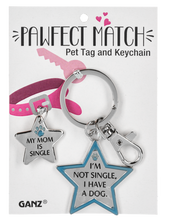 Load image into Gallery viewer, Pawfect Match Pet Tag &amp; Keychain

