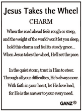 Load image into Gallery viewer, Jesus Takes The Wheel Charm
