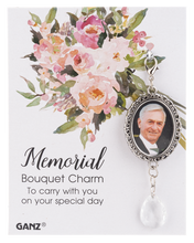 Load image into Gallery viewer, Memorial Bouquet Charm
