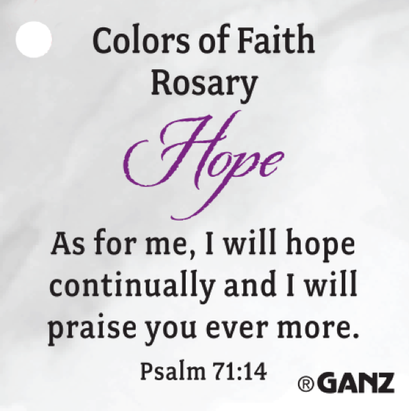 Colours of Faith Rosary