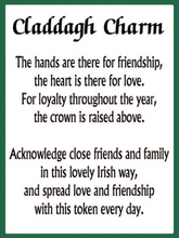 Load image into Gallery viewer, Claddagh Charm
