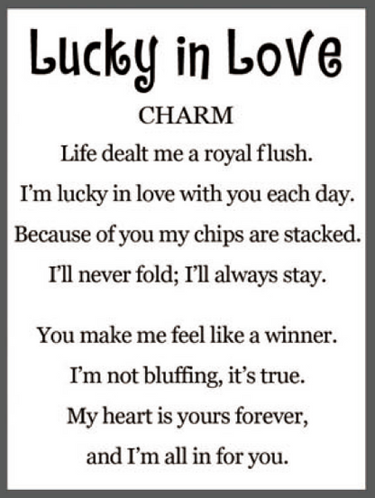 Lucky in Love Charm