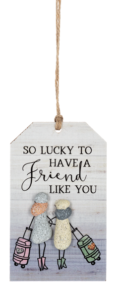 You and Me, Meant To Be Tag Ornament