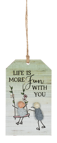 You and Me, Meant To Be Tag Ornament