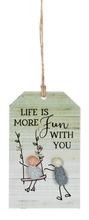 Load image into Gallery viewer, You and Me, Meant To Be Tag Ornament
