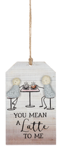 Load image into Gallery viewer, You and Me, Meant To Be Tag Ornament
