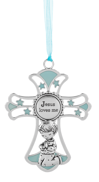 Crib Cross Keepsake Ornament