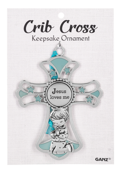 Crib Cross Keepsake Ornament