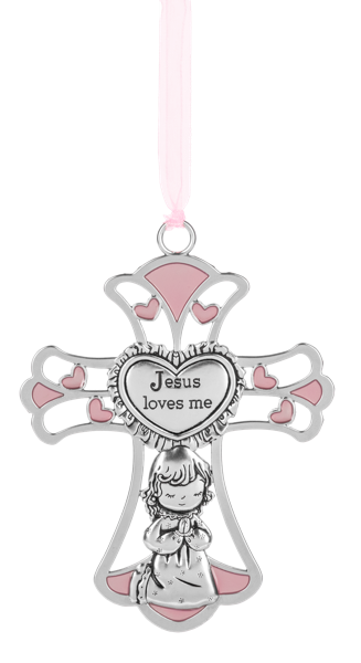 Crib Cross Keepsake Ornament